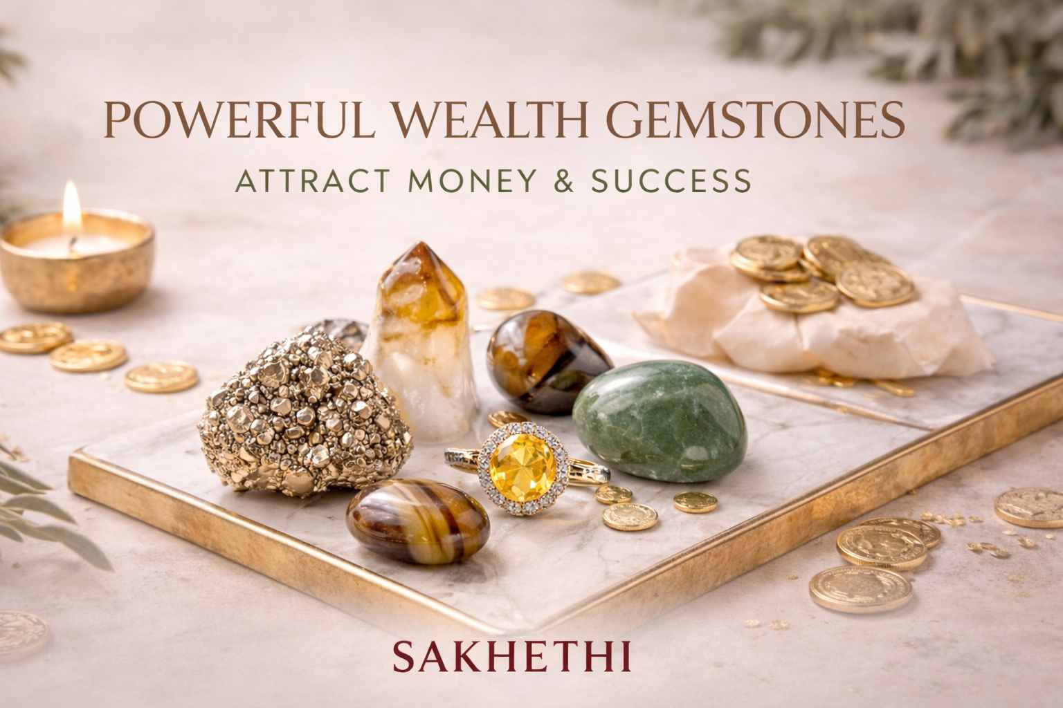 Gemstones for Wealth: The Complete Guide to Attracting Money, Success and Abundance