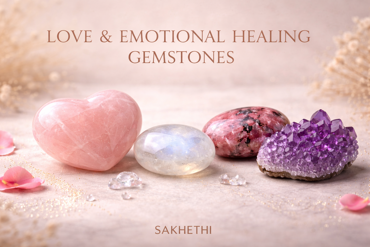 Understanding Gemstones for Love and Emotional Healing — The Complete Guide for Those Ready to Feel Whole Again