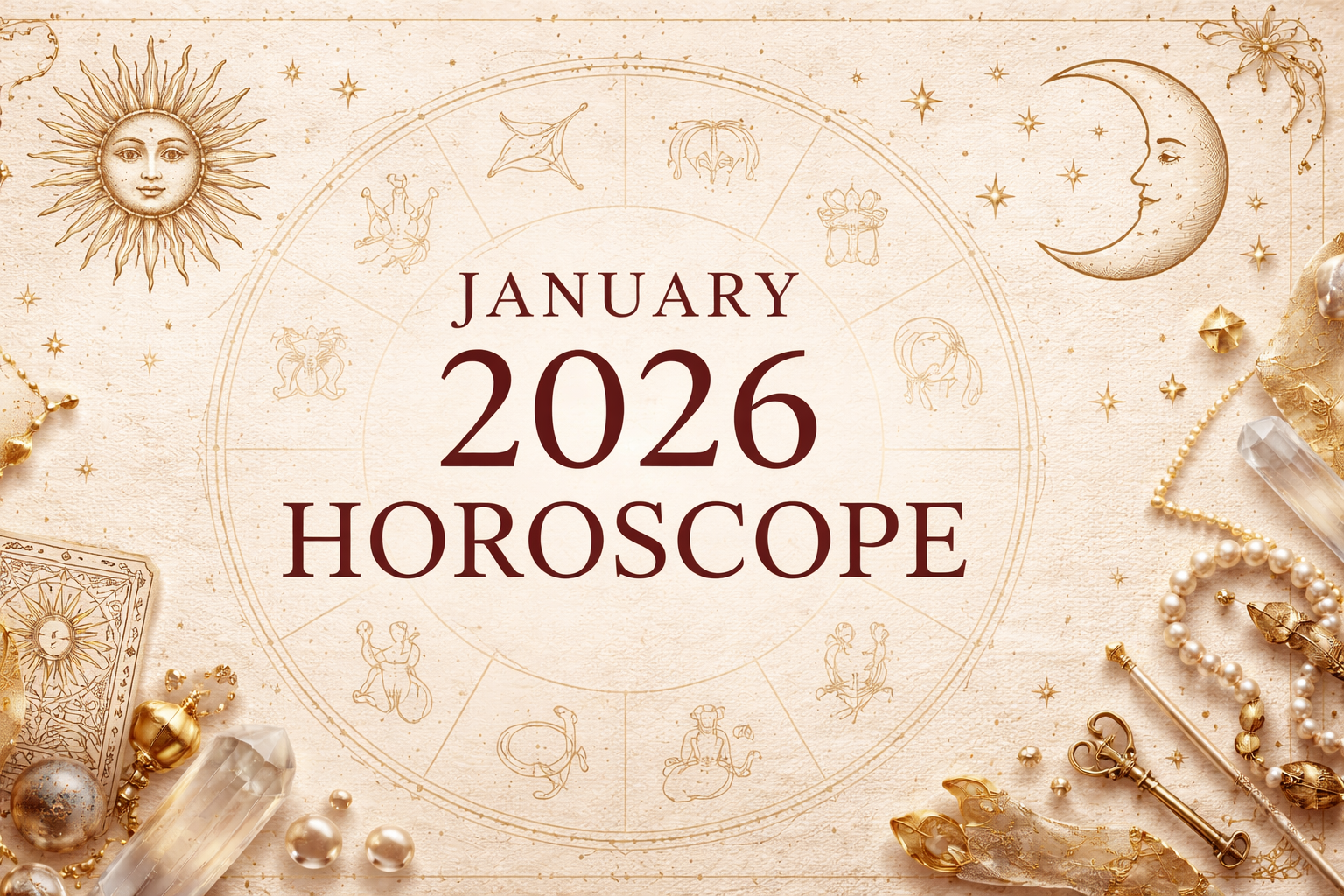 January 2026 Horoscope for All 12 Zodiac Signs